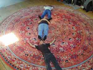 Cleaning and removing the strong urine odor from Super Size Wool Oriental rug